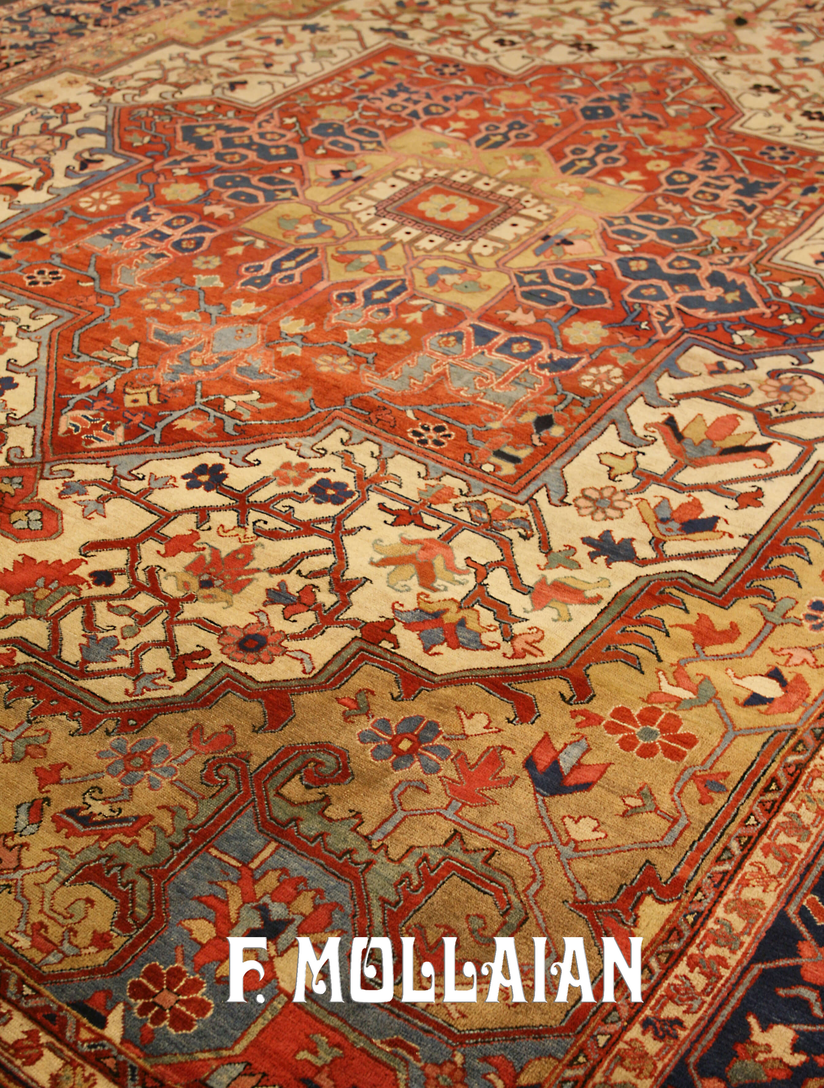 Heriz Rug Serapi n°:796076