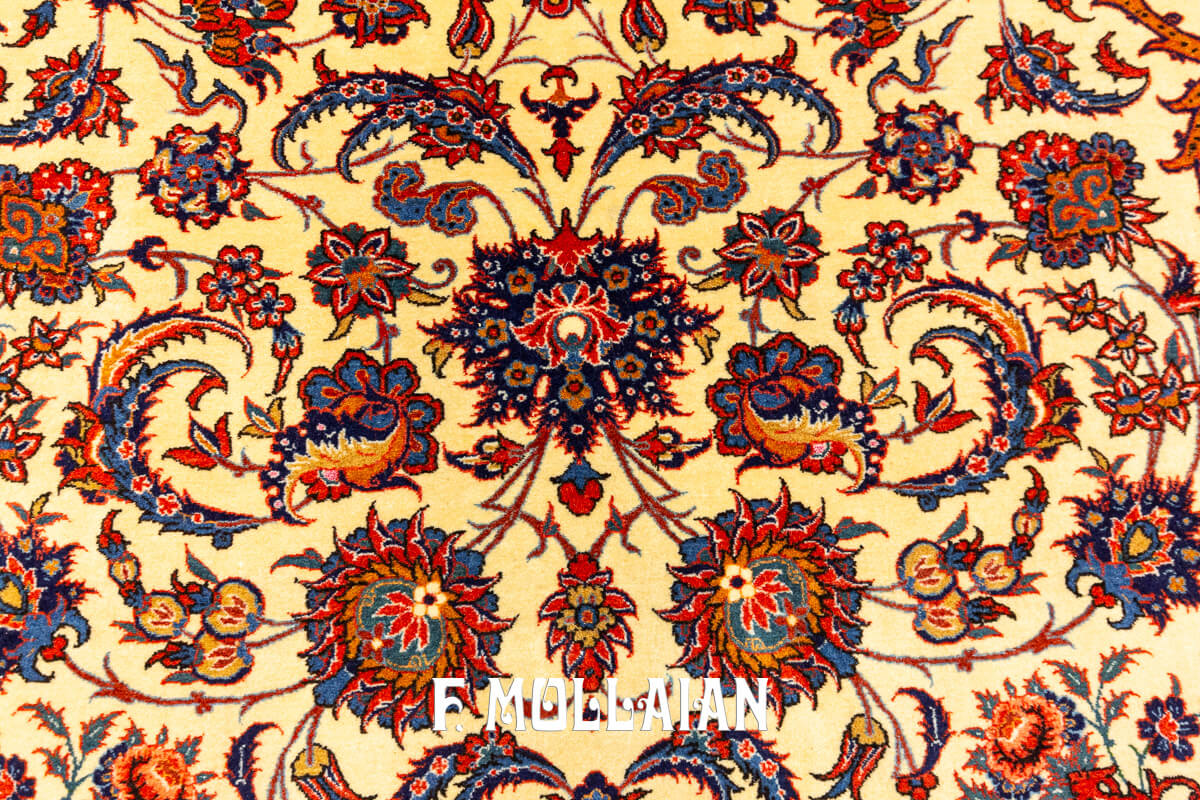 Tapis Isfahan Design Floral Classique n°:806647