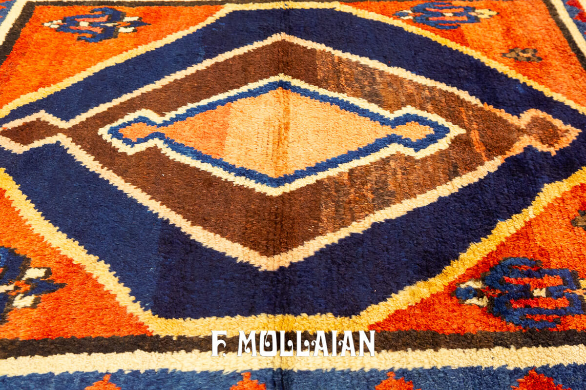 Tribal Rug Geometric Ghabbeh Bakhtiari n°:813379
