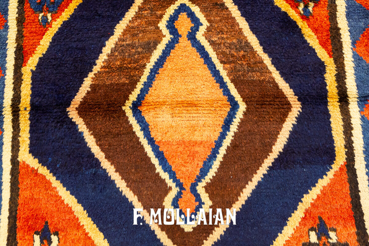 Tribal Rug Geometric Ghabbeh Bakhtiari n°:813379