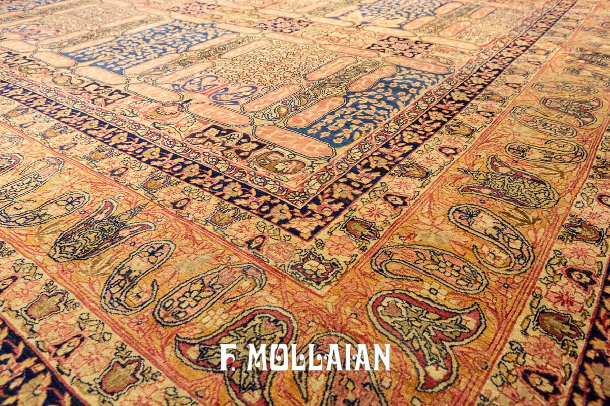 Kerman Ravar Rug Signed Tavoshanchian n°:846829