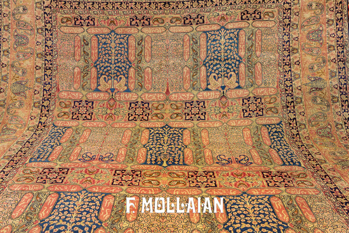 Kerman Ravar Rug Signed Tavoshanchian n°:846829