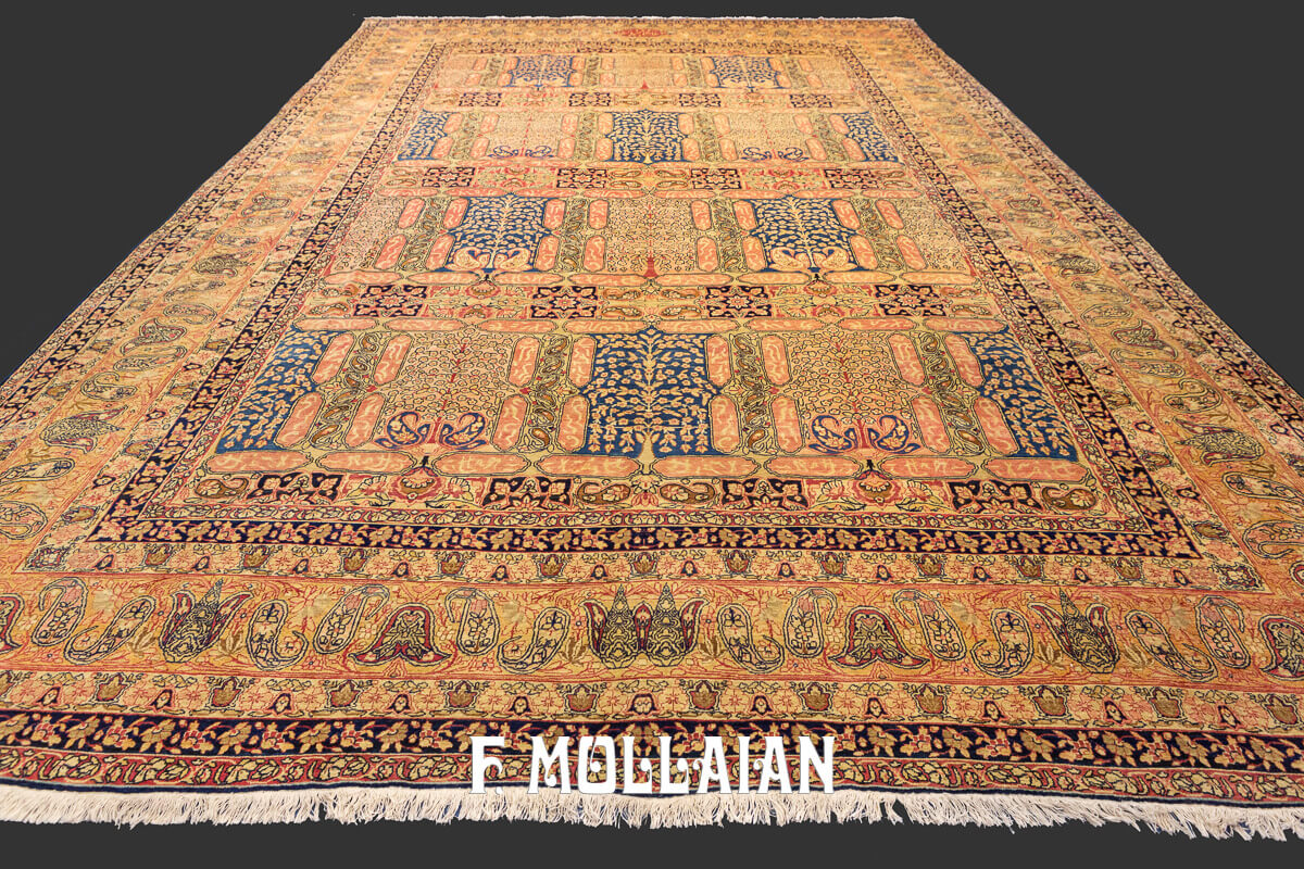 Kerman Ravar Rug Signed Tavoshanchian n°:846829