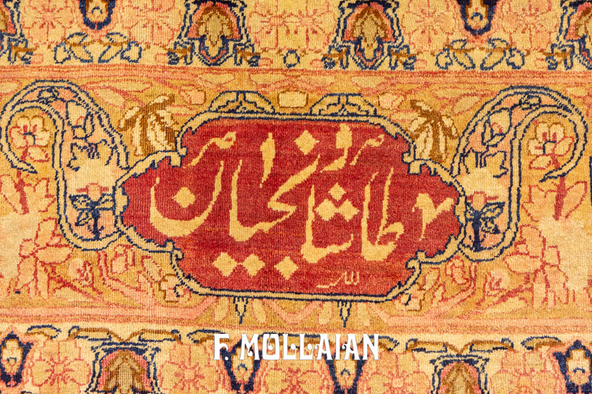 Kerman Ravar Rug Signed Tavoshanchian n°:846829