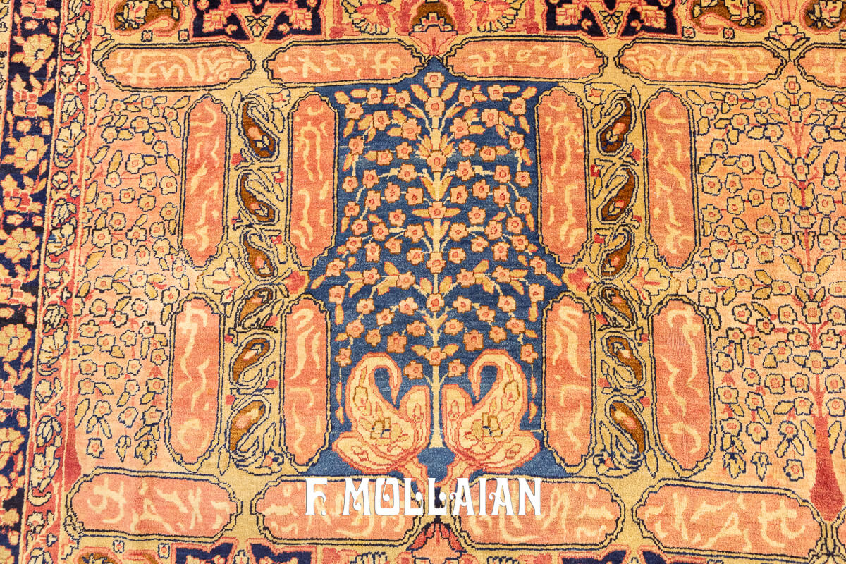 Kerman Ravar Rug Signed Tavoshanchian n°:846829