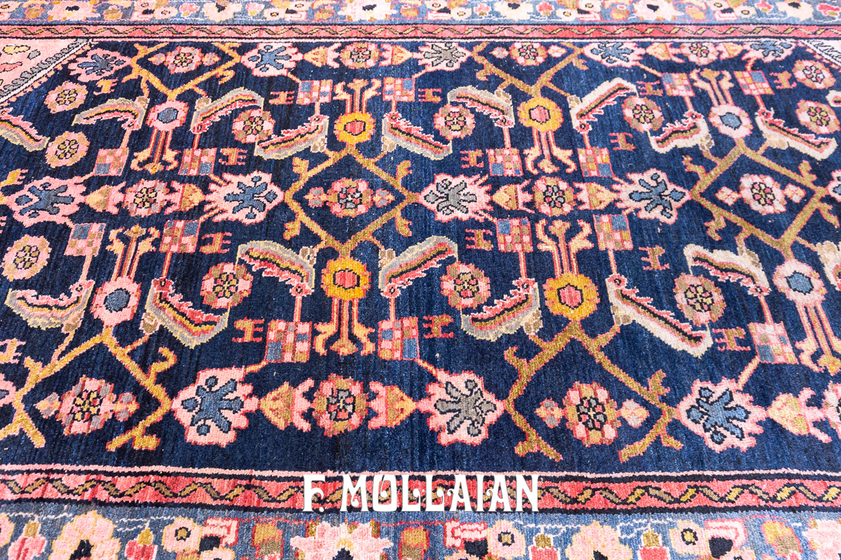 Malayer Rug Dark-Blue Field n°:88430125