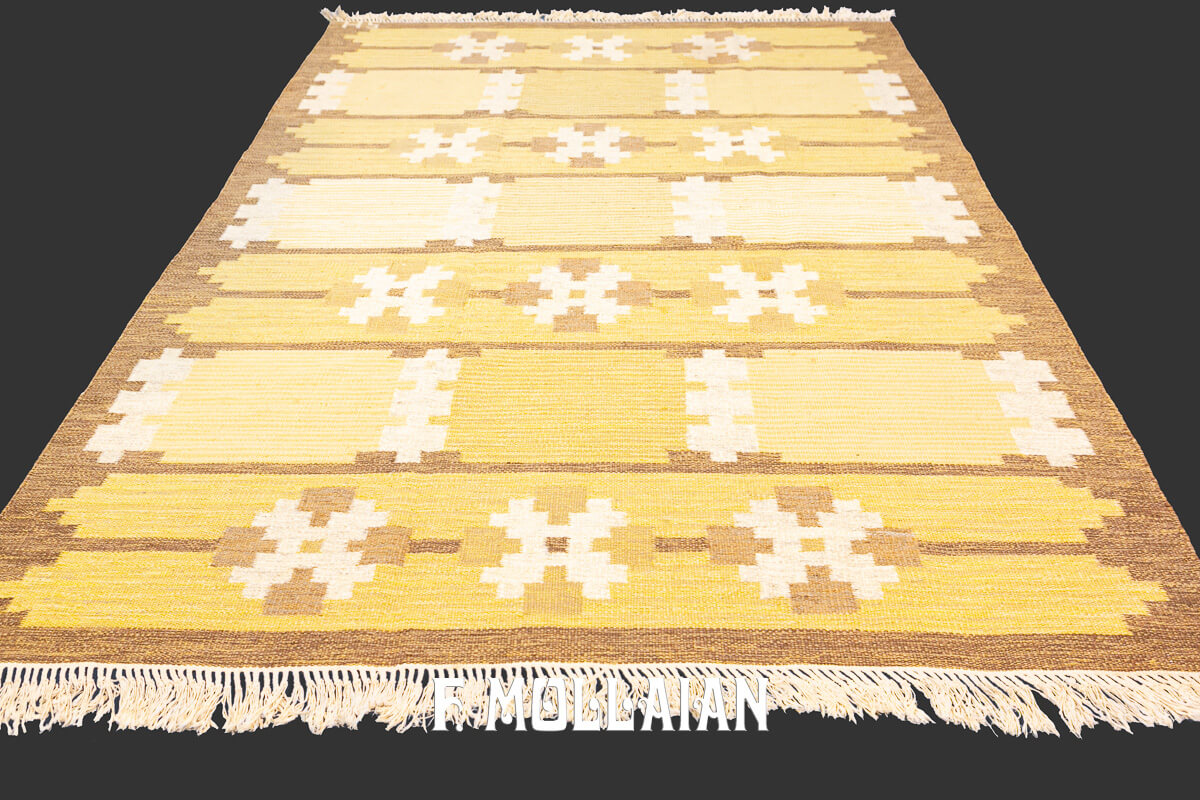 Kilim Svedese (Rollakan) Firmato SH n°:114668