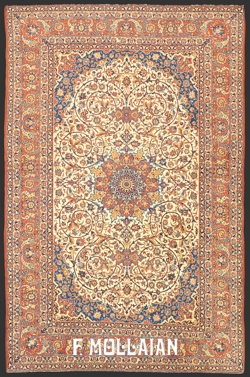 Antique Classic Rug Isfahan Very Fine Woven n°:265759