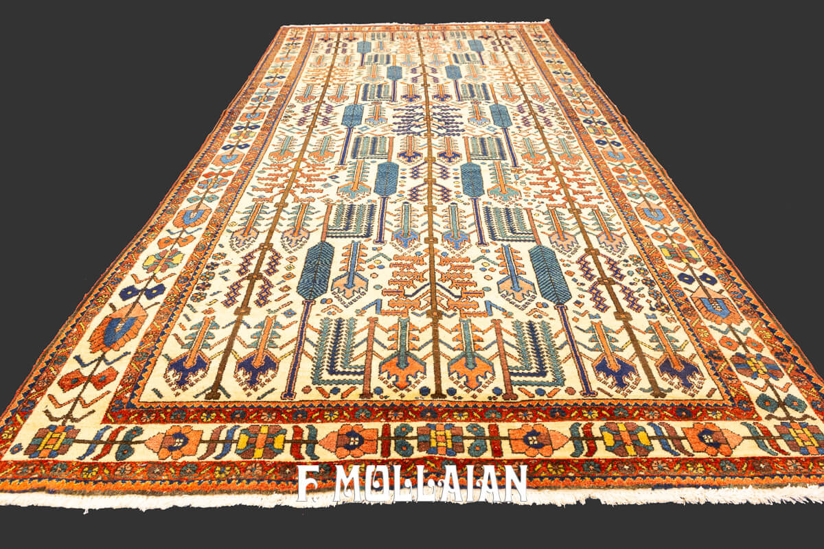 Tribal Rug Bakhtiari, Stylized Salix babylonica n°:319461
