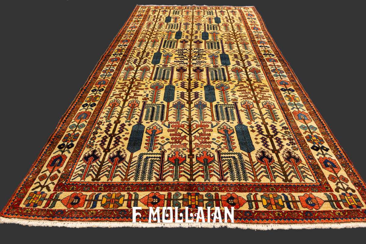 Tribal Rug Bakhtiari, Stylized Salix babylonica n°:319461