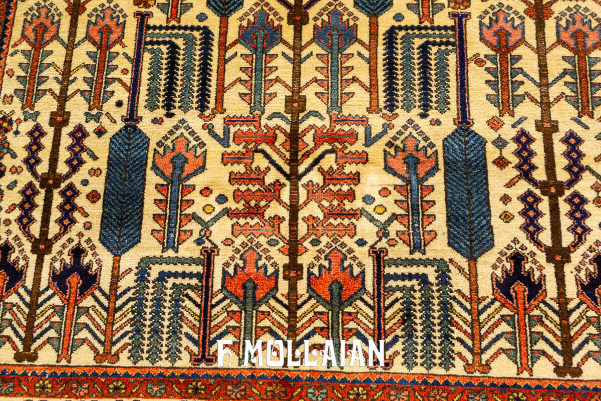 Tribal Rug Bakhtiari, Stylized Salix babylonica n°:319461