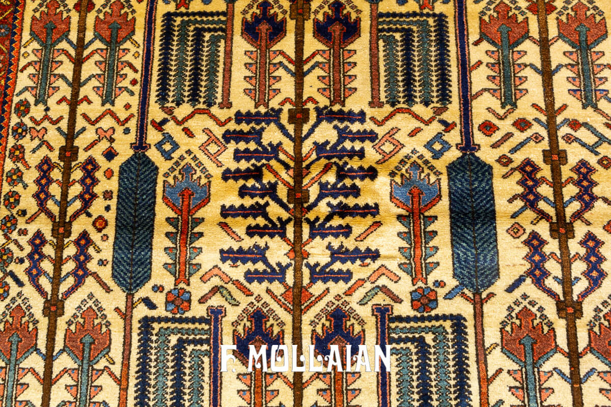 Tribal Rug Bakhtiari, Stylized Salix babylonica n°:319461