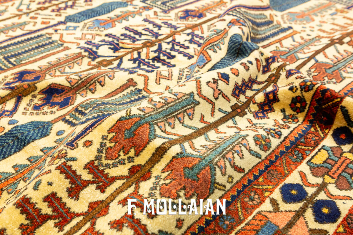 Tribal Rug Bakhtiari, Stylized Salix babylonica n°:319461
