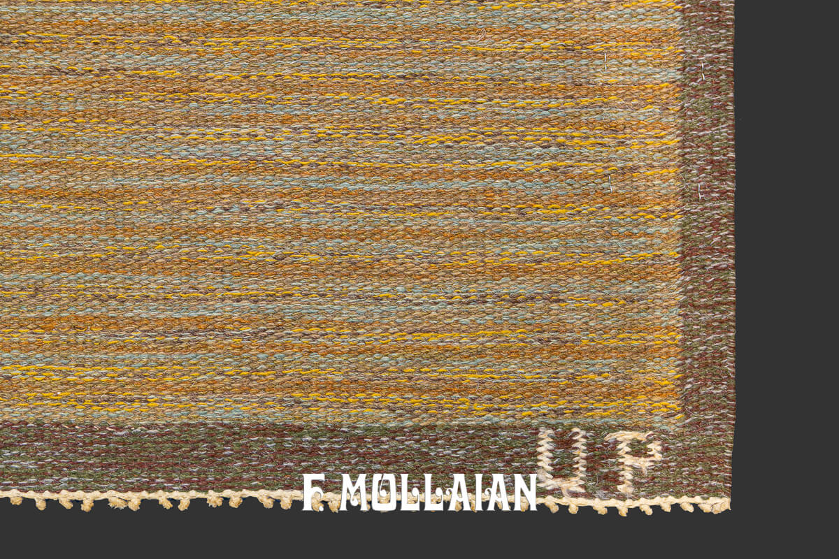 Tappeto Svedese Kilim Firmato UP n°:350731