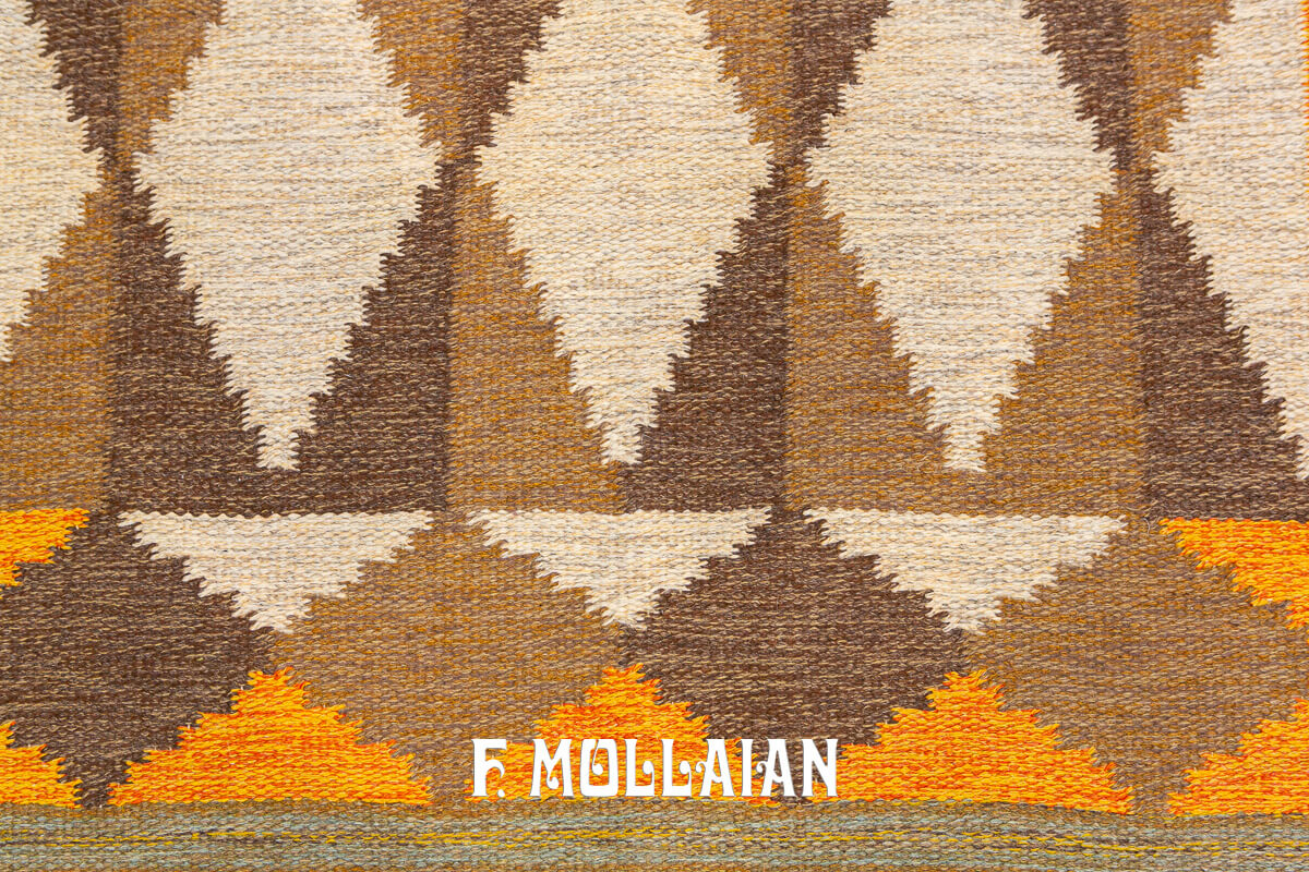 Tappeto Svedese Kilim Firmato UP n°:350731
