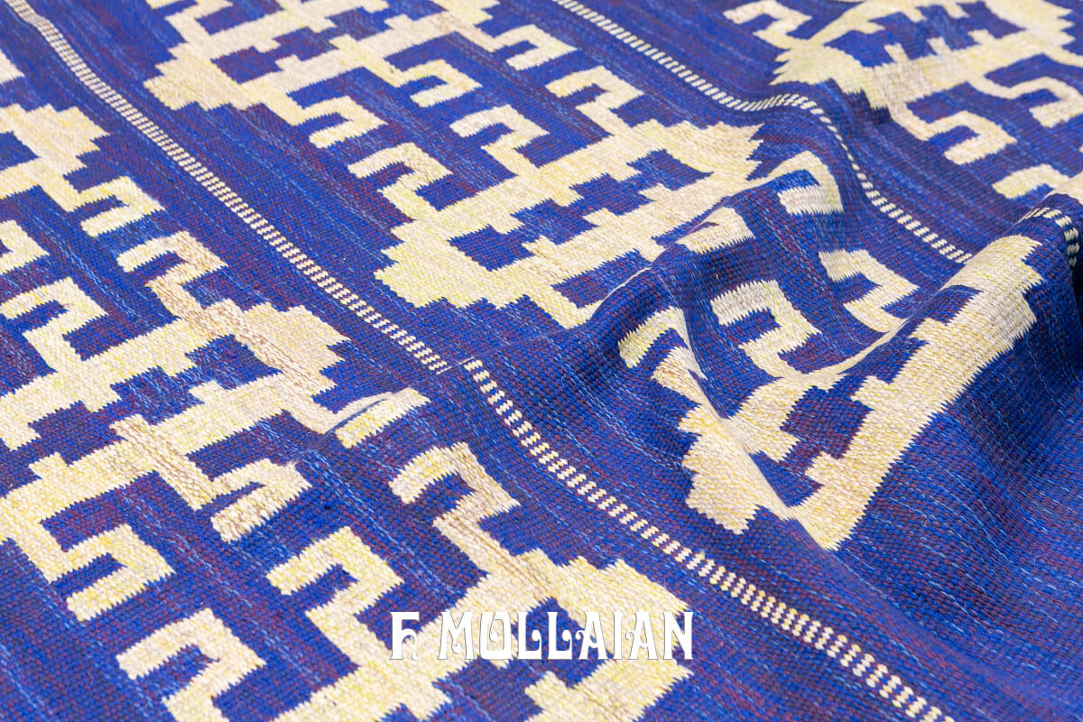 Kilim Svedese Lana Blu n°:436989