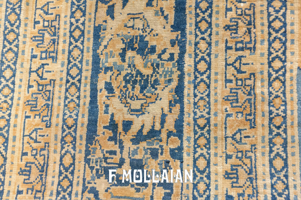 Antique Silk Rug Persian Tabriz n°:481005