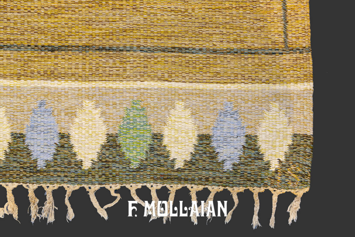 Tappeto Svedese Kilim Rollakan n°:493898