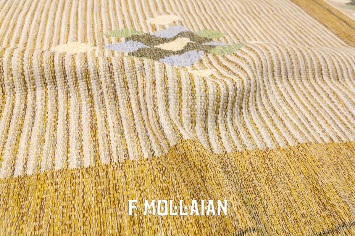 Tappeto Svedese Kilim Rollakan n°:493898