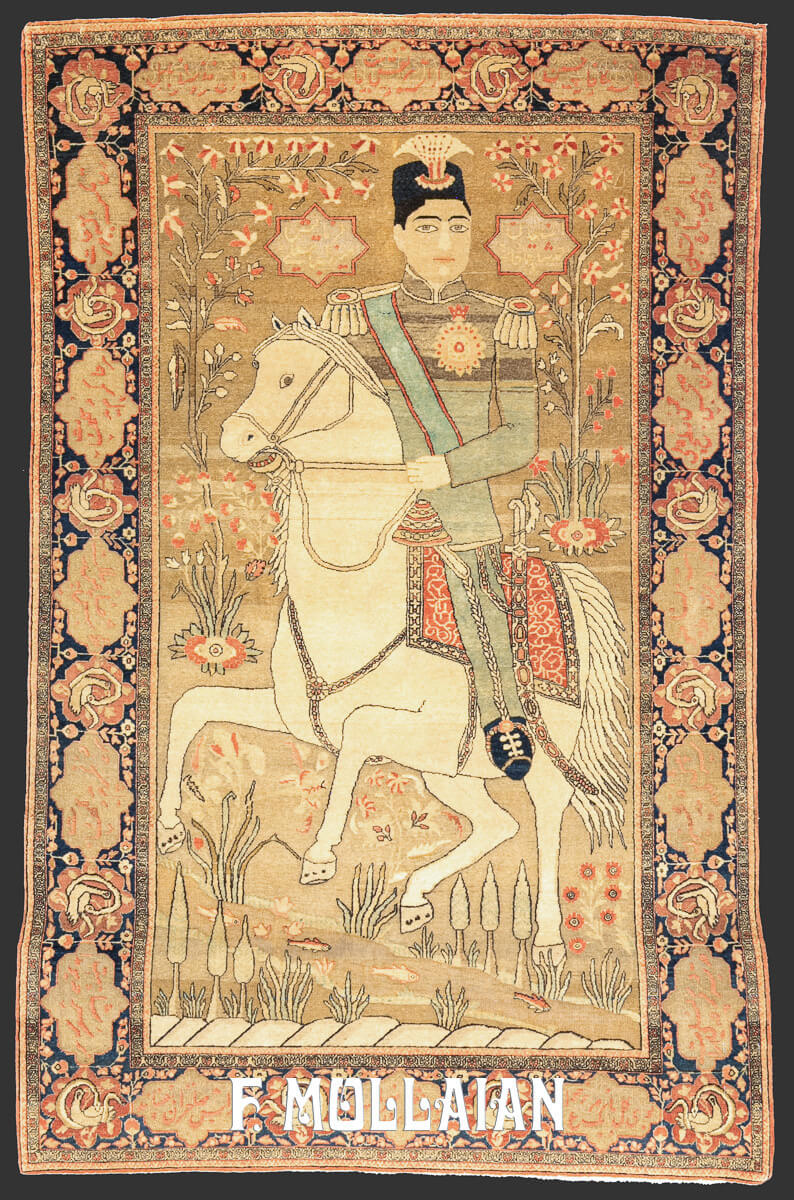 Mohtasham Kashan Rug Souf Pictorial n°:498059