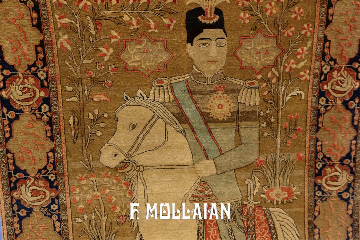 Tappeto Keshan Mohtasham Souf Figurativo n°:498059