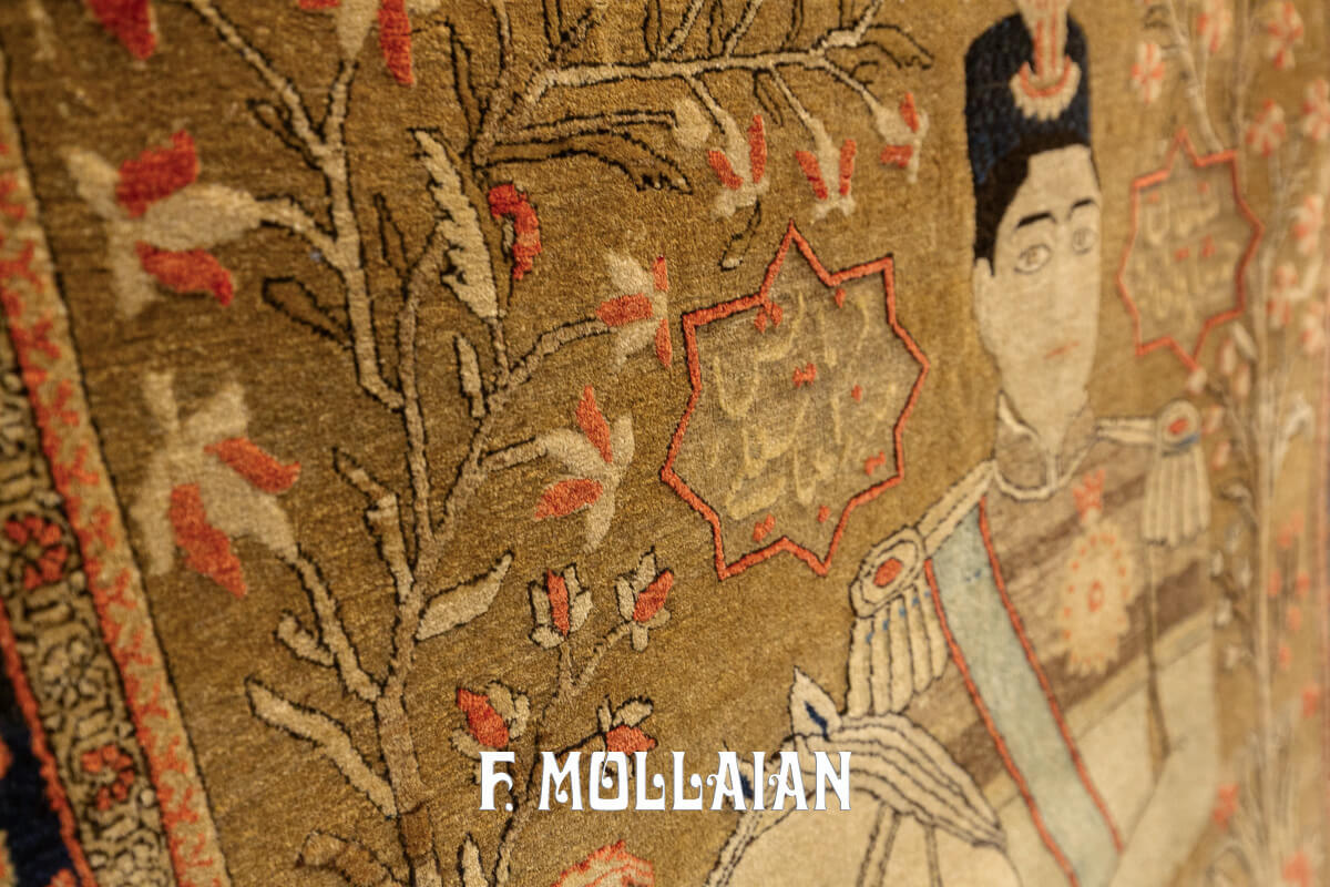 Tappeto Keshan Mohtasham Souf Figurativo n°:498059