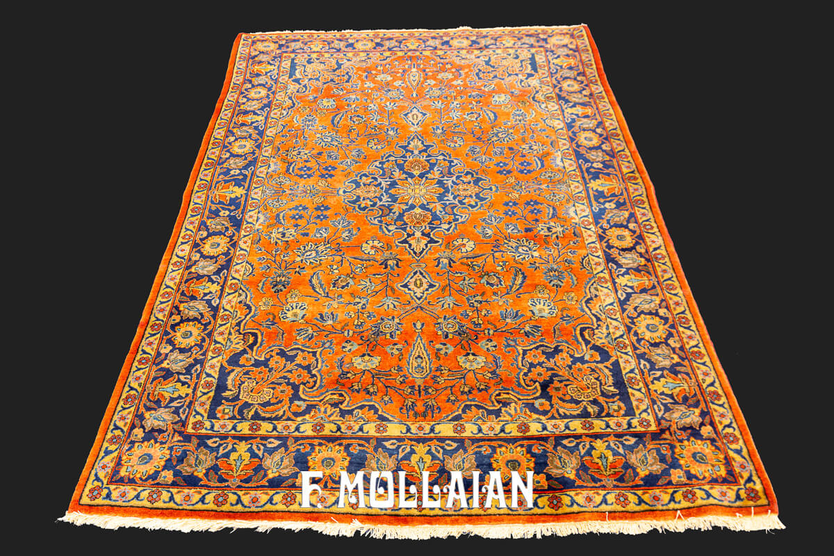 Tappeti Antico Classico Kashan Manchester n°:553510