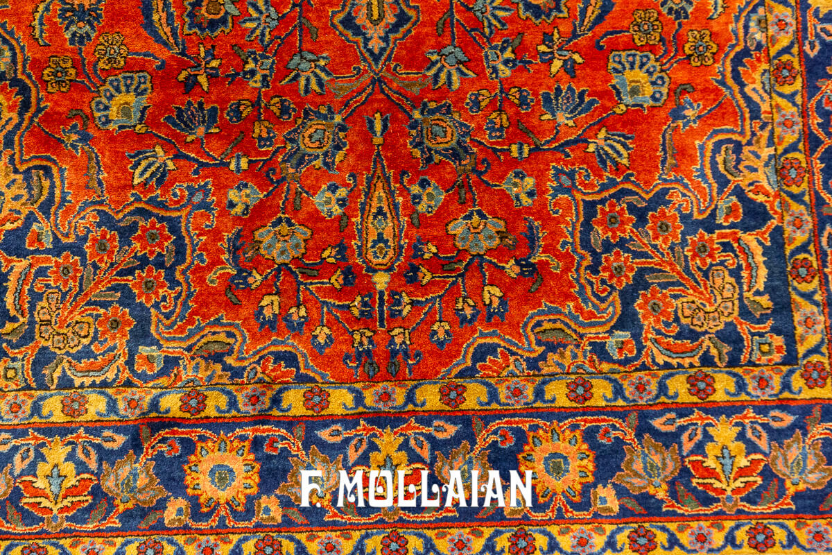 Tappeti Antico Classico Kashan Manchester n°:553510