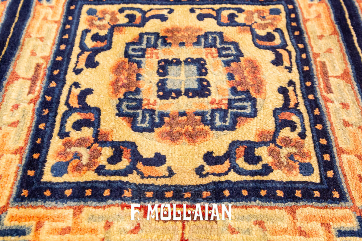 Antique Tibetan Rug Lomg Runner n°:600832