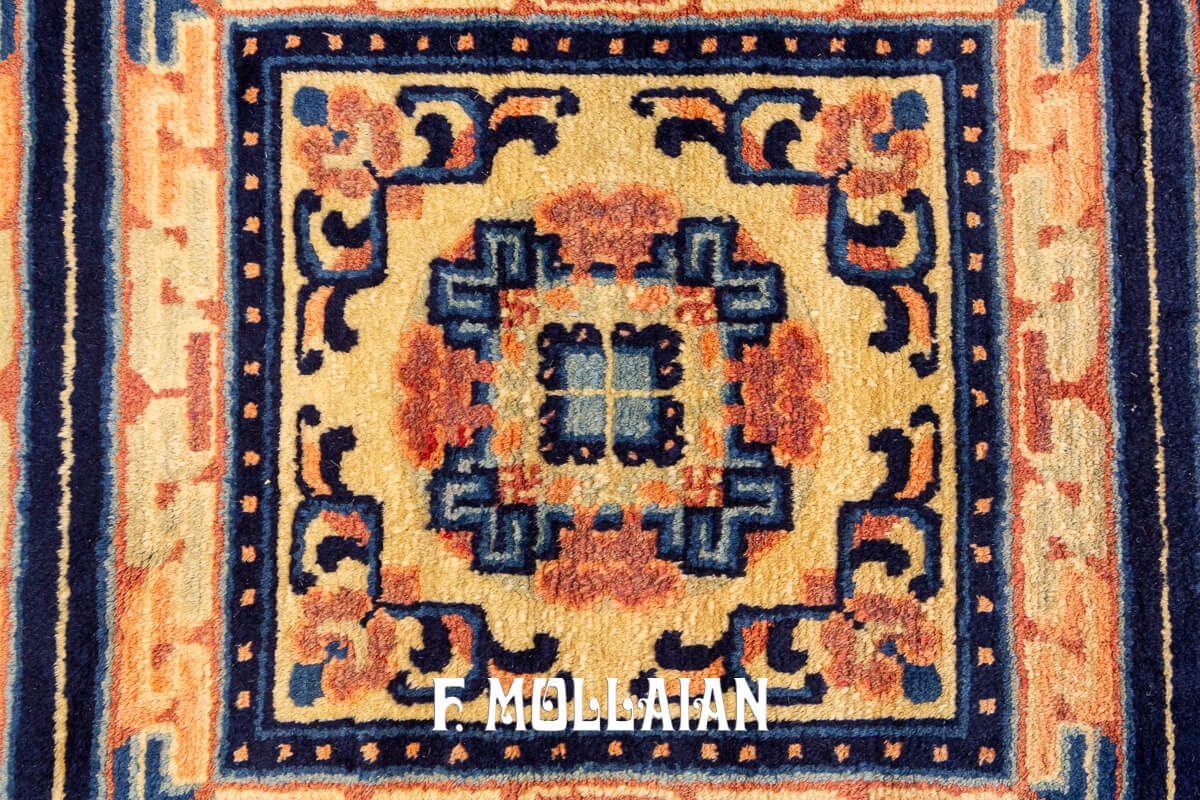 Antique Tibetan Rug Lomg Runner n°:600832