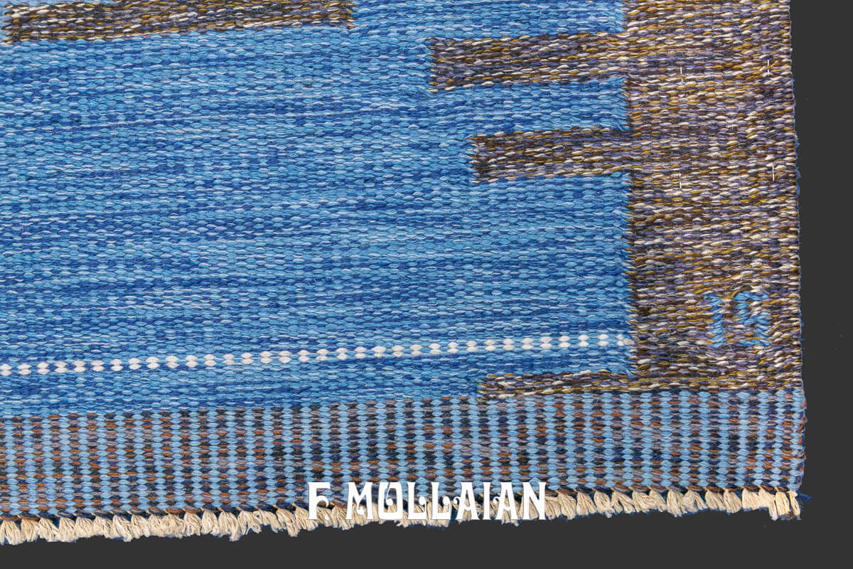 Tappeto Svedese Kilim Firmato n°:633692