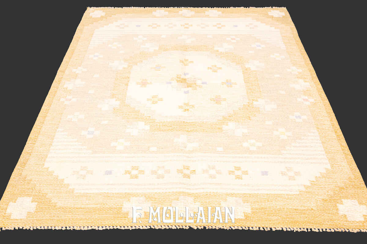 Kilim Svedesi Disegno Moderno n°:781326