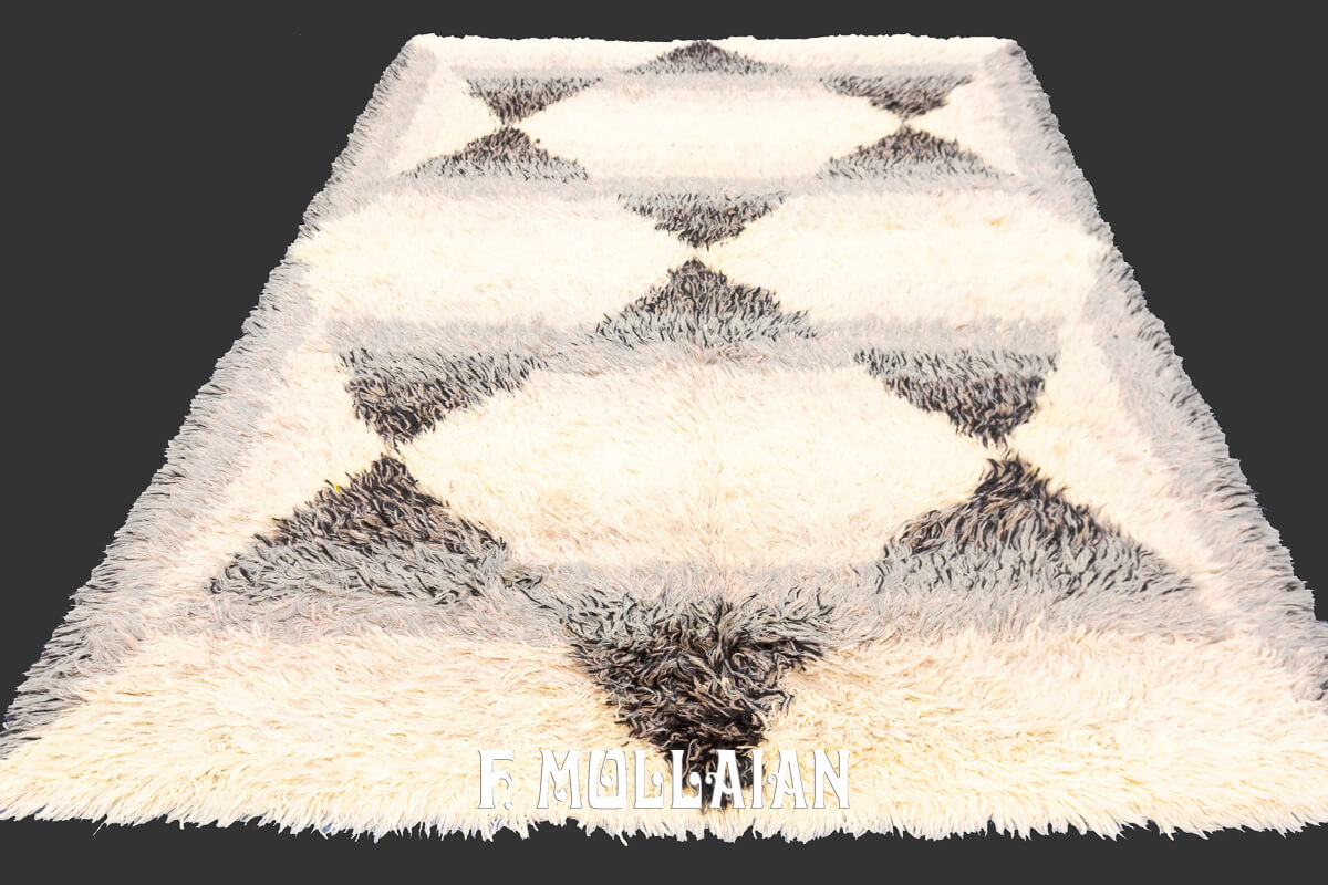 Scandinavian Rug Rya Star of David n°:894779