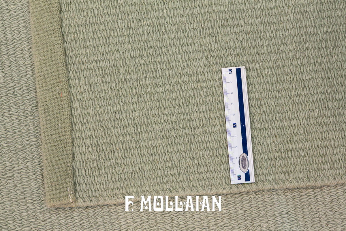 Swedish Kilim Rug Monochrome n°:906955
