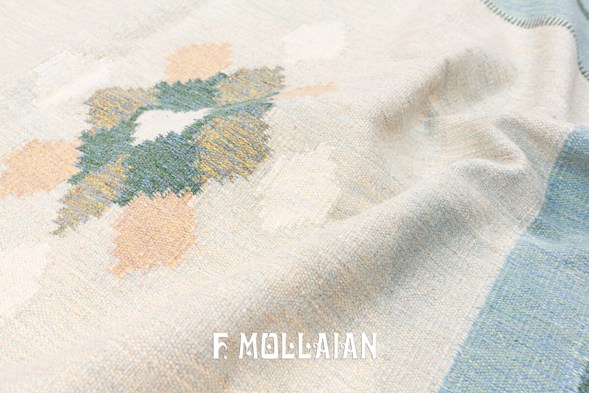 Scandinavian Rug Geometric Medallion n°:907982