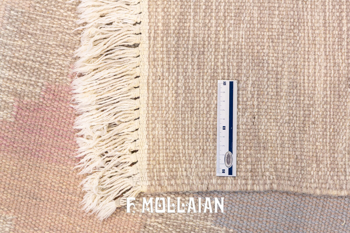Swedish Kilim Rug Beige Rollakan n°:931575