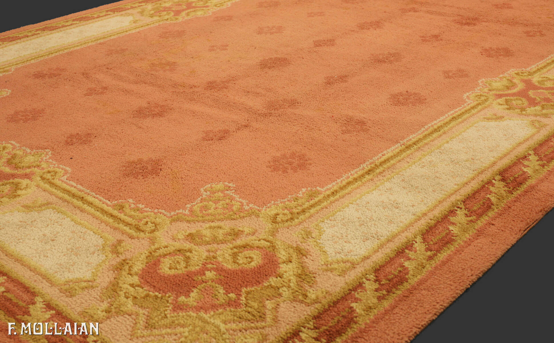 Antique English Donegal (Art & Craft) Carpet (354x245 cm)