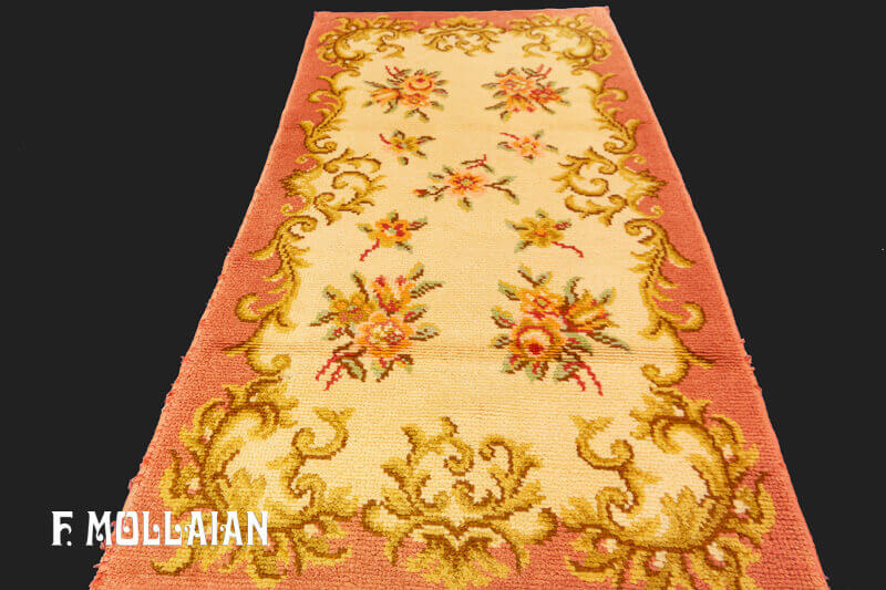 Antique Woolen Savonnerie Rug n°:21477167