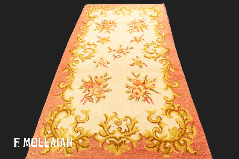 Antique Woolen Savonnerie Rug n°:21477167