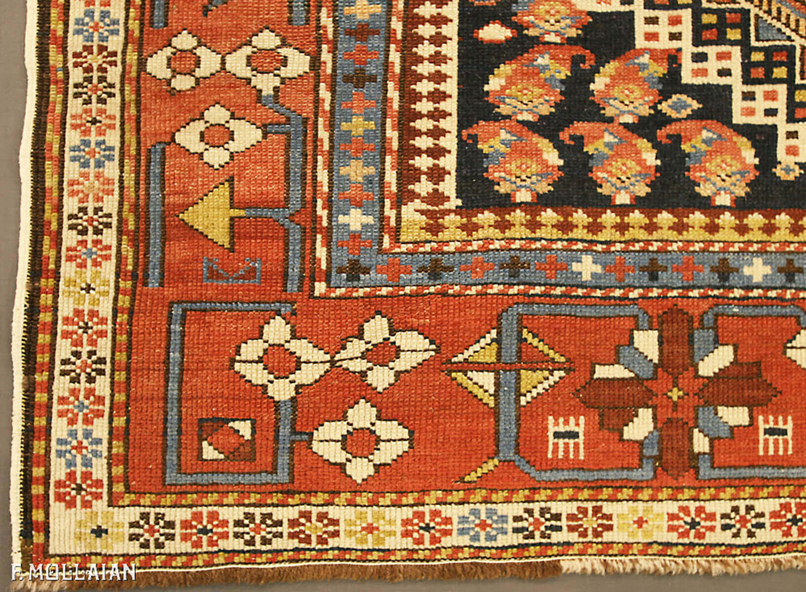 Antique Caucasian Shirvan Rug n°:22093791