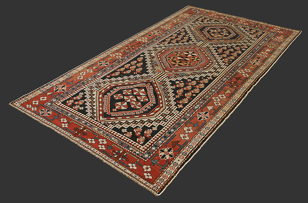 Antique Caucasian Shirvan Rug n°:22093791
