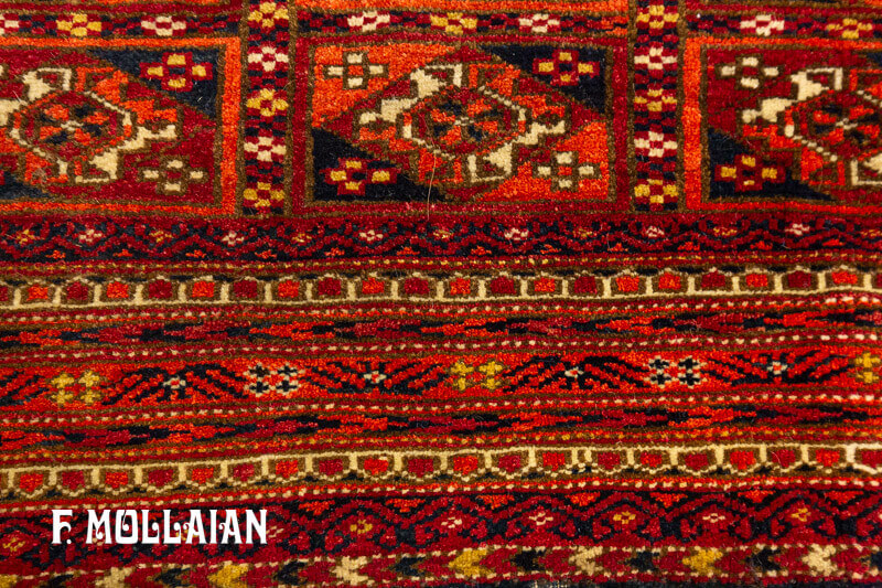 Tappeto Antico Turkmeno Torba n°:26519972