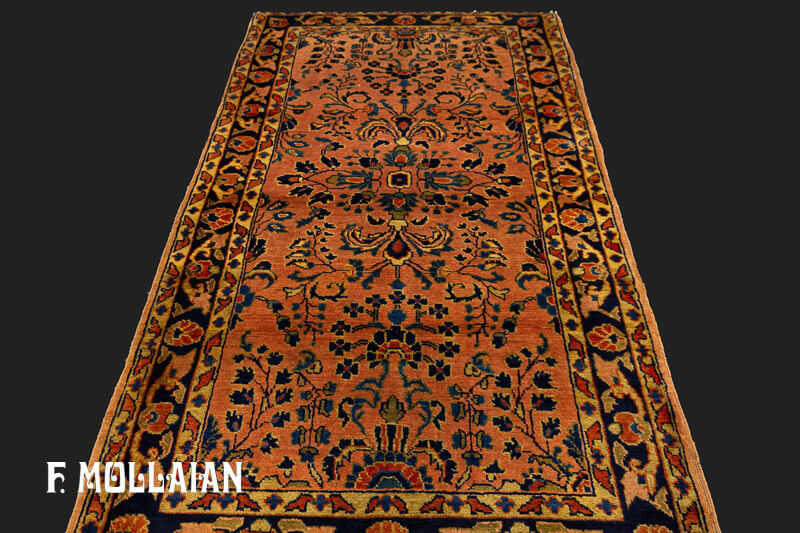 Antique Persian Small Saruk Rug n°:30048000