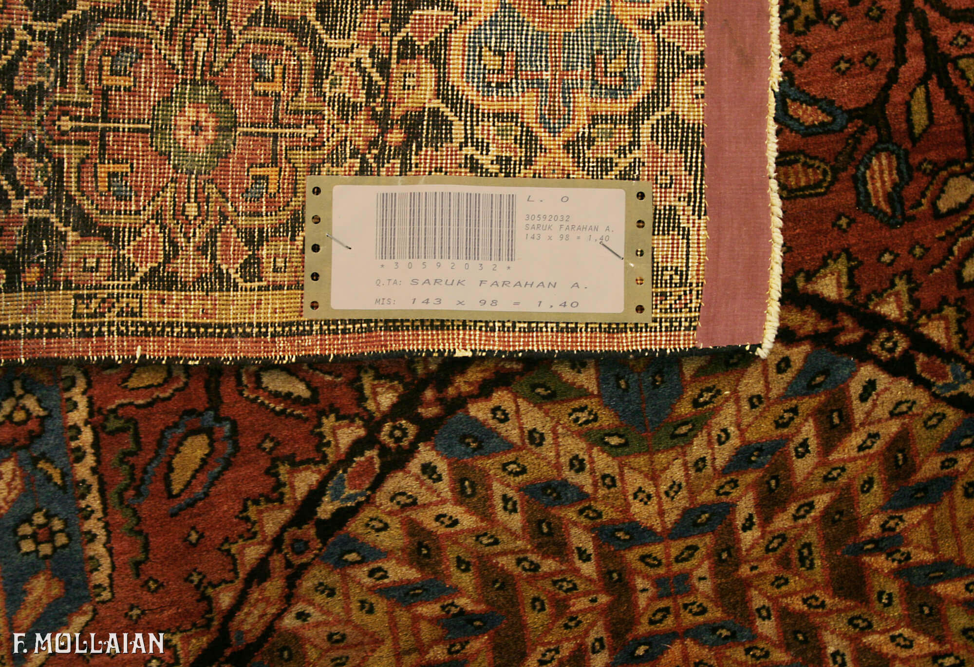 Teppich Persischer Antiker Saruk Farahan n°:30592032