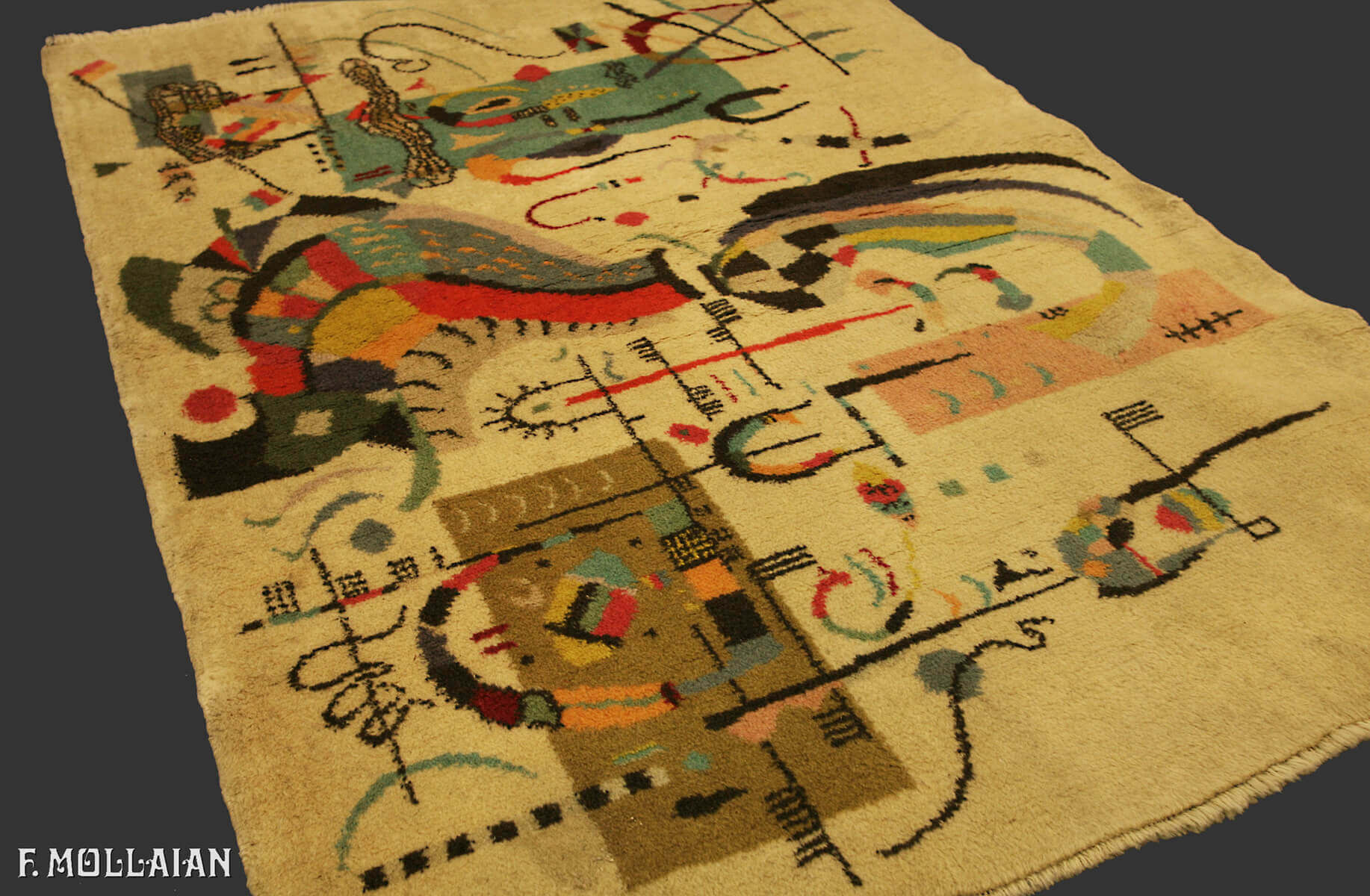 Tapis Semi-Antique Européen n°:30810117
