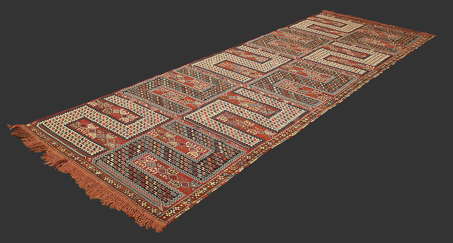 Tapis Sileh Antique Caucasien n°:30860988