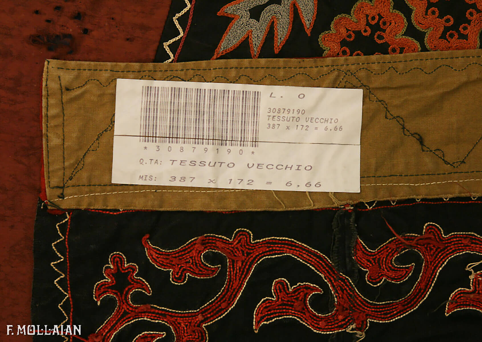 Tissu Brodé Ouzbékistan n°:30879190