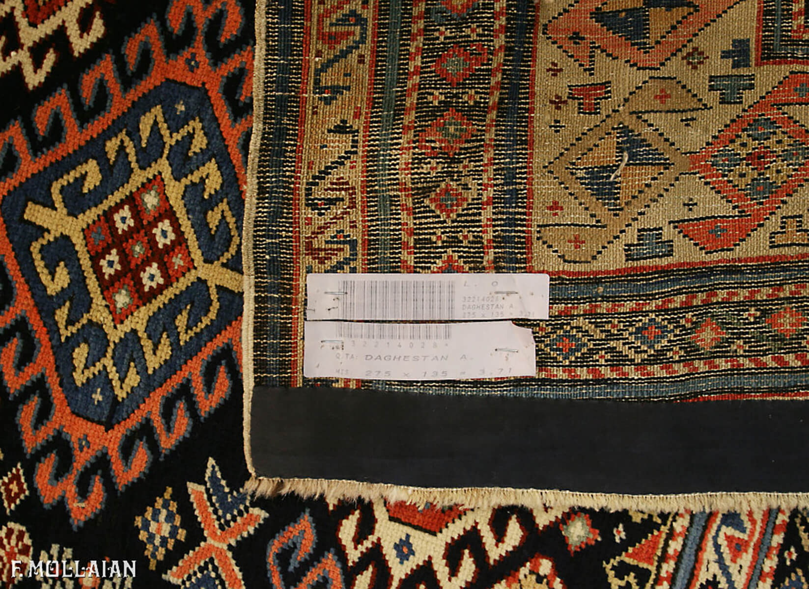 Alfombra Caucásica Antigua Daghestan n°:32214028