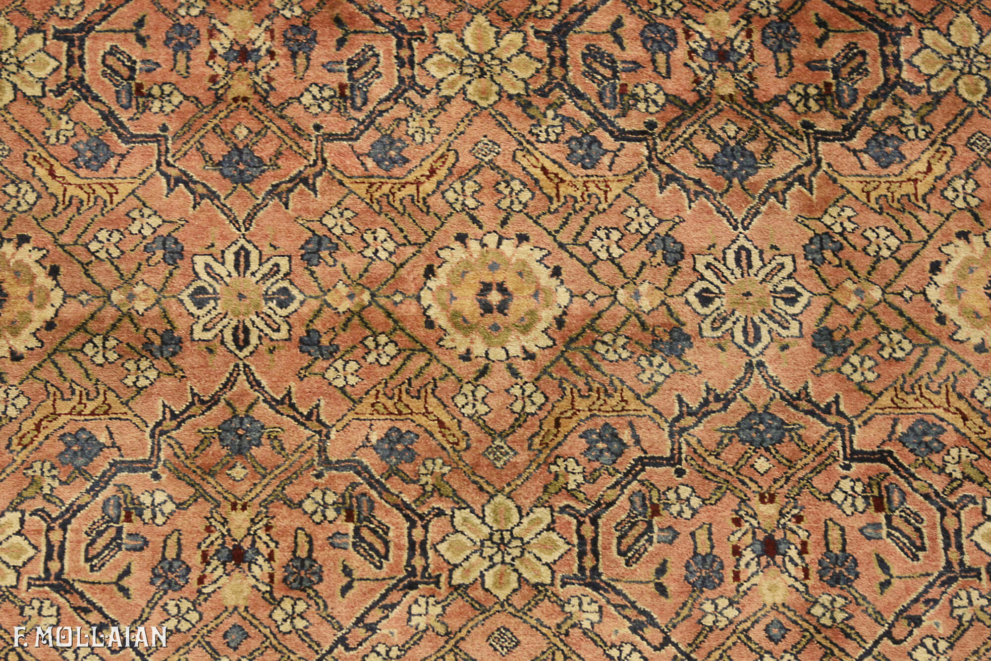 Alfombra India Vieja Pashmina Wool Rug n°:32878245