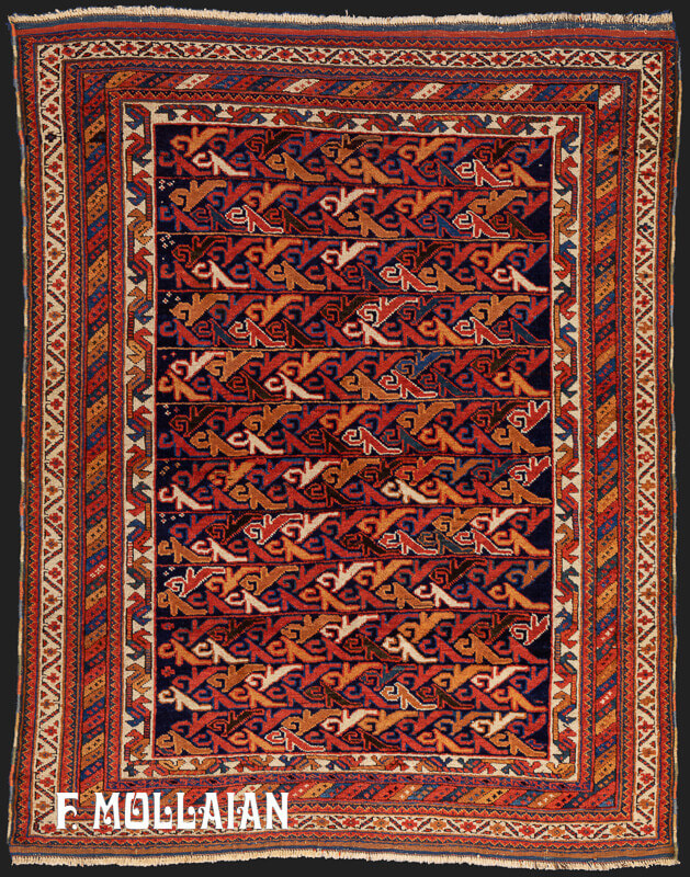 Tapis Tribal Persan Afshari n°:37830794